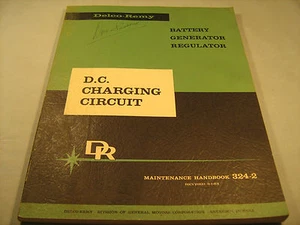 DELCO-REMY D.C. Charging Circuit #324-2 March 1, 1964 [Y35] - Picture 1 of 4