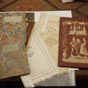 ** 11 Items Private Press ** Prospectus Nonesuch Press Late 1920's and 1930's - Foto 1 di 18