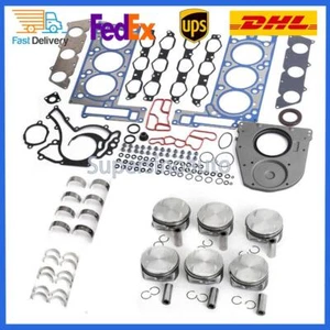 M272 3.5L Engine Overhaul Rebuild Kit For W166 R230 S203 C209 Benz W204 W211 US - Picture 1 of 9