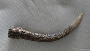 Geweihspitz - Teil für Kerzenständer - Vintage - Bild 1 von 7