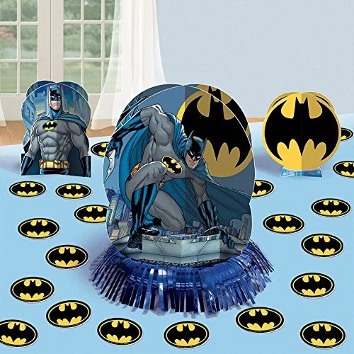 Amscan 281386 Batman Table Decorating Kit Pack of 6