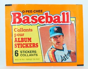 1984 O-PEE-CHEE Stickers Pack Nolan Ryan - Picture 1 of 2