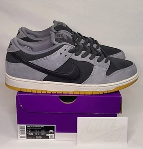 Nike SB Dunk Low Pro Dark Smoke Grey | Mens Sz 12 | Smoke Gray Black Gum Bottom! - Picture 1 of 24