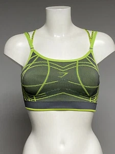 Ex GymShark Ladies Linear Seamless Sports Bra Size Small RRP £40 - Picture 1 of 5