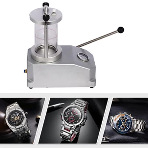 Cassa Orologio Impermeabile Tester di Pressione Orologio Impermeabile Strumento di Prova Robusto Durevole - Foto 1 di 13