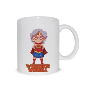 Mug Ceramics Super Wonder Nonna Super Eroe Feast Birthday Gift Idea - Picture 1 of 1
