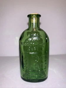 Vintage 3" Wheaton Frank's Safe Kidney, Leberkur grüne Flasche W71 Mini - Bild 1 von 8