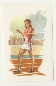 OLYMPIC SPORTS OLYMPIQUES ATHLETICS GEHEN RACEWALKING MARCHE IMAGE CARD - Picture 1 of 2