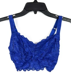 Cosabella Women’s Blue Lace Bralette Size Small - Picture 1 of 3