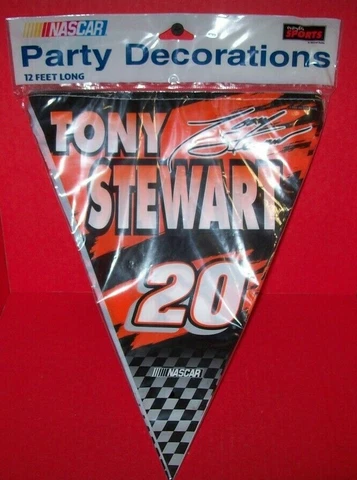 TONY STEWART #20 HOME DEPOT PARTY DECORATIONS 12 FEET LING BRAND NEW!!!!! Cover