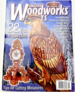 Scroll Saw Patterns Included! Creative Woodworks & Crafts Issue #113- 2006- NEW - Picture 1 of 1