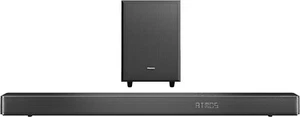 Hisense - 3.1.2 Dolby ATMOS Soundbar with Wireless Subwoofer - Black - Picture 1 of 13