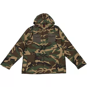 Spitfire Wheels Coat Classic 87 Swirl Jacket Camo/Orange - Picture 1 of 4