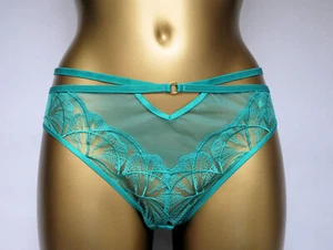 M & S BOUTIQUE MAYA HIGH LEG KNICKERS EMERALD MARKS SPENCER - Picture 1 of 3