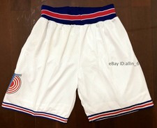 Space Jam Basketball Shorts Tune Squad Men's Shorts White Stitched