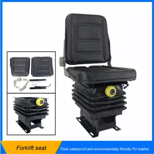 39X36CM Universal Traktorsitz f/Dumper Gabelstapler Mähwerk Bagger + Federbasis - Bild 1 von 15