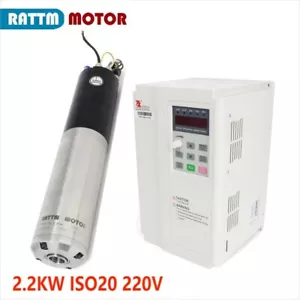 2.2KW ISO20 220V CNC Router Kit ATC Water Cooled Spindle For Metal Milling - Picture 1 of 10