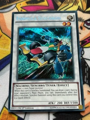 Yu-Gi-Oh Formula Synchron LC5D-EN041 Secret Rare 1st Edition Near Mint - Image 1 of 2