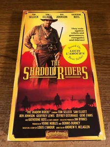 The Shadow Riders VHS VCR Video Tape Movie Used Tom Selleck - Picture 1 of 7