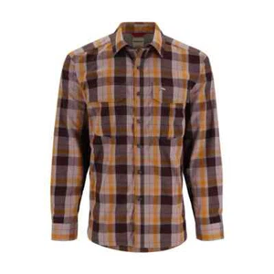 Simms ColdWeather Long Sleeve Shirt Size L or XL Color Dolomite Logan Plaid NEW - Picture 1 of 1