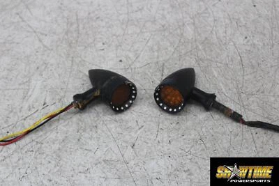 04-06 HARLEY-DAVIDSON SPORTSTER 883 AFTERMARKET LEFT RIGHT FRONT TURN SIGNALS - Image 1 of 4