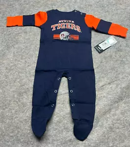 Auburn Tigers NCAA Infant Team Believer Long Sleeve Romper 0 to 3 months - Picture 1 of 6