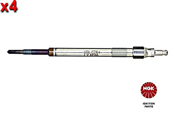 NGK 4x Glow Plug For AUDI A3 A4 MITSUBISHI Grandis SEAT SKODA VW 04-13 MN980406 - Image 1 of 1