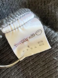 ISSEY MIYAKE Gray Knit M Women 41068 - Picture 1 of 7