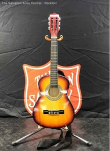 Best Choice Products Brown Beginners 6-Strings 18-Frets Acoustic Guitars - Picture 1 of 7