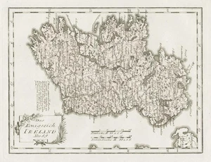 Ireland Irland island Insel Reilly map Karte Kupferstich engraving 1790 329860 - Picture 1 of 1