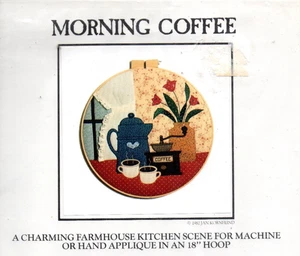 MORNING COFFEE HOOPED QUILT PATTERN - Picture 1 of 1
