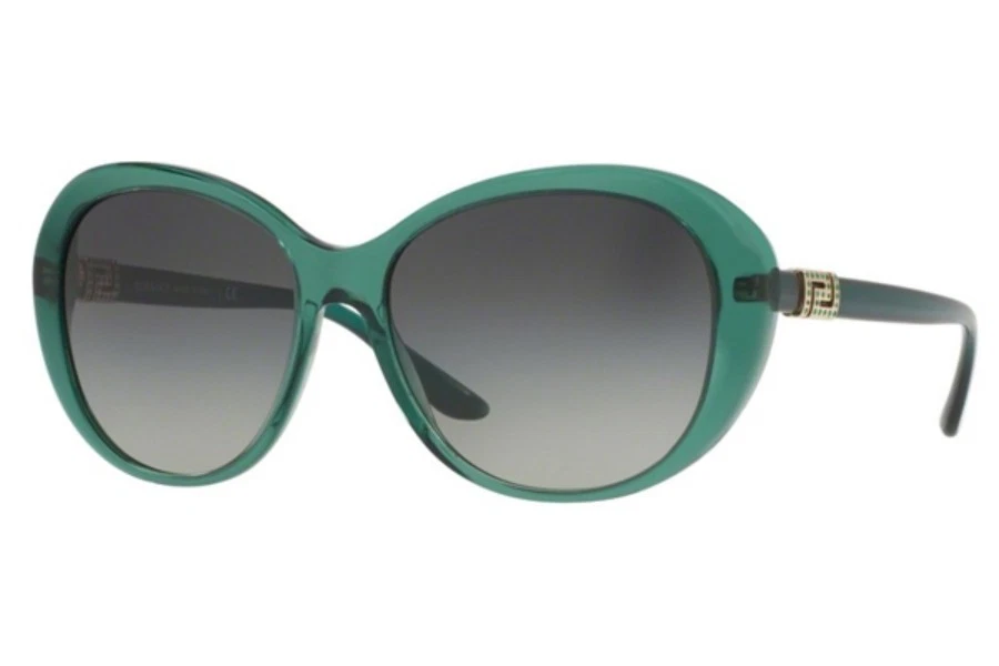 Gafas de sol Versace VE4324B 521611 57 mm transparente verde/gris lente degradada Foto 1 de 1