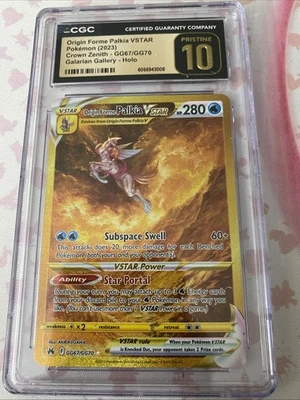 Origin Forme Palkia VSTAR (Secret) GG67/GG70 Crown Zenith: Galarian Gallery Holo - Image 1 of 4