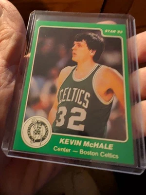 1984-85 Star - Kevin McHale #9 NRMT+!! Dead Centering! Color, Great Card!! - Image 1 of 4