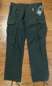 ¡NUEVO CON ETIQUETAS! Pantalones de fatiga para hombre Rothco vintage Vietnam Rip-Stop oliva drab grandes regulares - Imagen 1 de 10