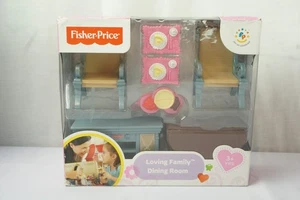 2001 Fisher-Price Loving Family - Dining Room set -New - Picture 1 of 8