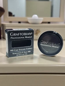 Graftobian Espresso Brown Cake Eyeliner, Lunga Durata, Potere Attivato dall'Acqua - Foto 1 di 10