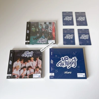xikers Up All Night CD Set of 3 Limited+Standard A+B & POB 4 Trading Cards - Image 1 of 4