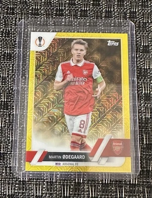 Martin Odegaard Topps Gold Prism /150 Japan Edition 2022-23 - Image 1 of 3