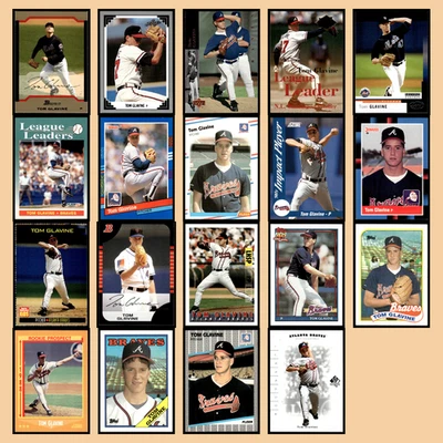 Tom Glavine Lot 19 Baseball Cards 2004 Bowman Gold New York Mets Set Collection - Image 1 of 4
