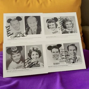 DISNEY MICKEY MOUSE CLUB Original MOUSEKETEERS Signed Autograph PHOTO Disneyana - Picture 1 of 9
