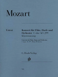 Mozart Concerto Flute Harp Orchestra C Major K 299 Piano Henle Urtext Book - Picture 1 of 1