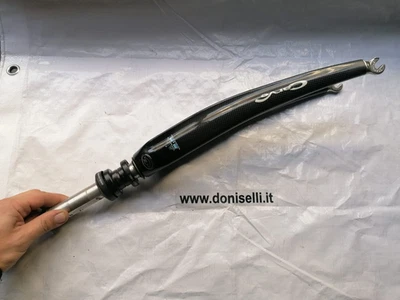 forcella carbonio 28" bici da corsa 1" Columbus Carve - Immagine 1 di 4