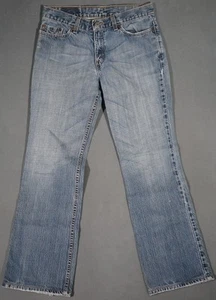 WL07439 SWEET *LEVI'S* ORIGINAL REMACHADO 518 BOTA CORTE PIERNA MUJER AZUL JEANS 30x30 - Imagen 1 de 6