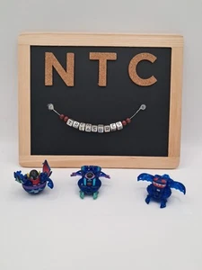 Bakugan Translúcido Aquos Preyas, Preyas Diablo y Elfin B2 Set Raro En Muy Buen Estado - Imagen 1 de 8