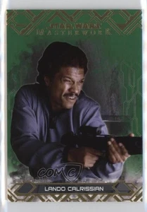 2017 Topps Star Wars Masterwork Green 70/99 Lando Calrissian #46 l1c - Picture 1 of 3