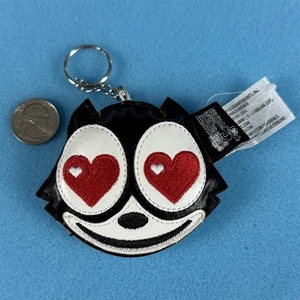 Felix The Cat 100th Anniversary Double Sided Embroidered Keychain Key Ring 57900 - Picture 1 of 4