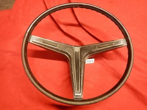 68 CHEVY MALIBU BLACK STEERING WHEEL 1968 CHEVELLE - Picture 1 of 12