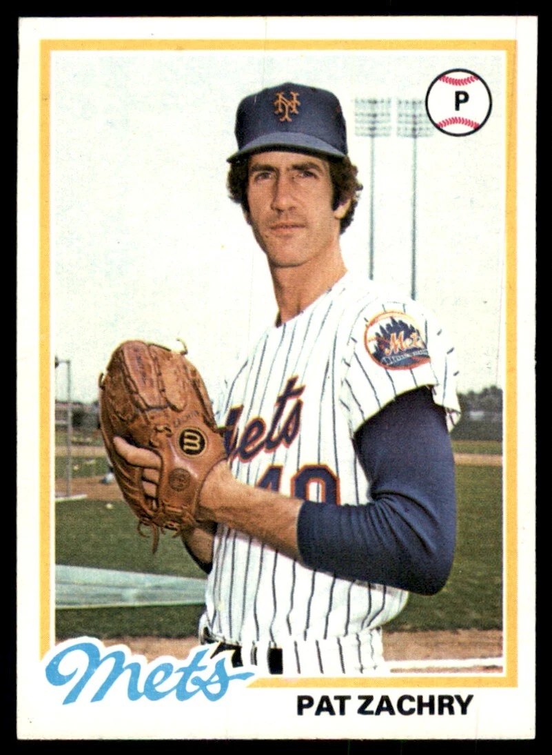 1978 O-Pee-Chee Pat Zachry New York Mets #172