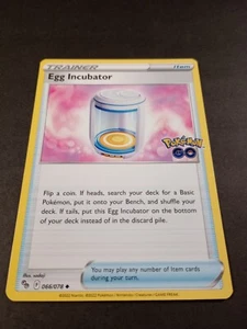 Pokemon Go Egg Incubator Uncommon Trainer Card 066/078 NM - Picture 1 of 1